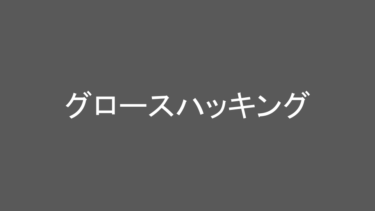 グロースハッキング